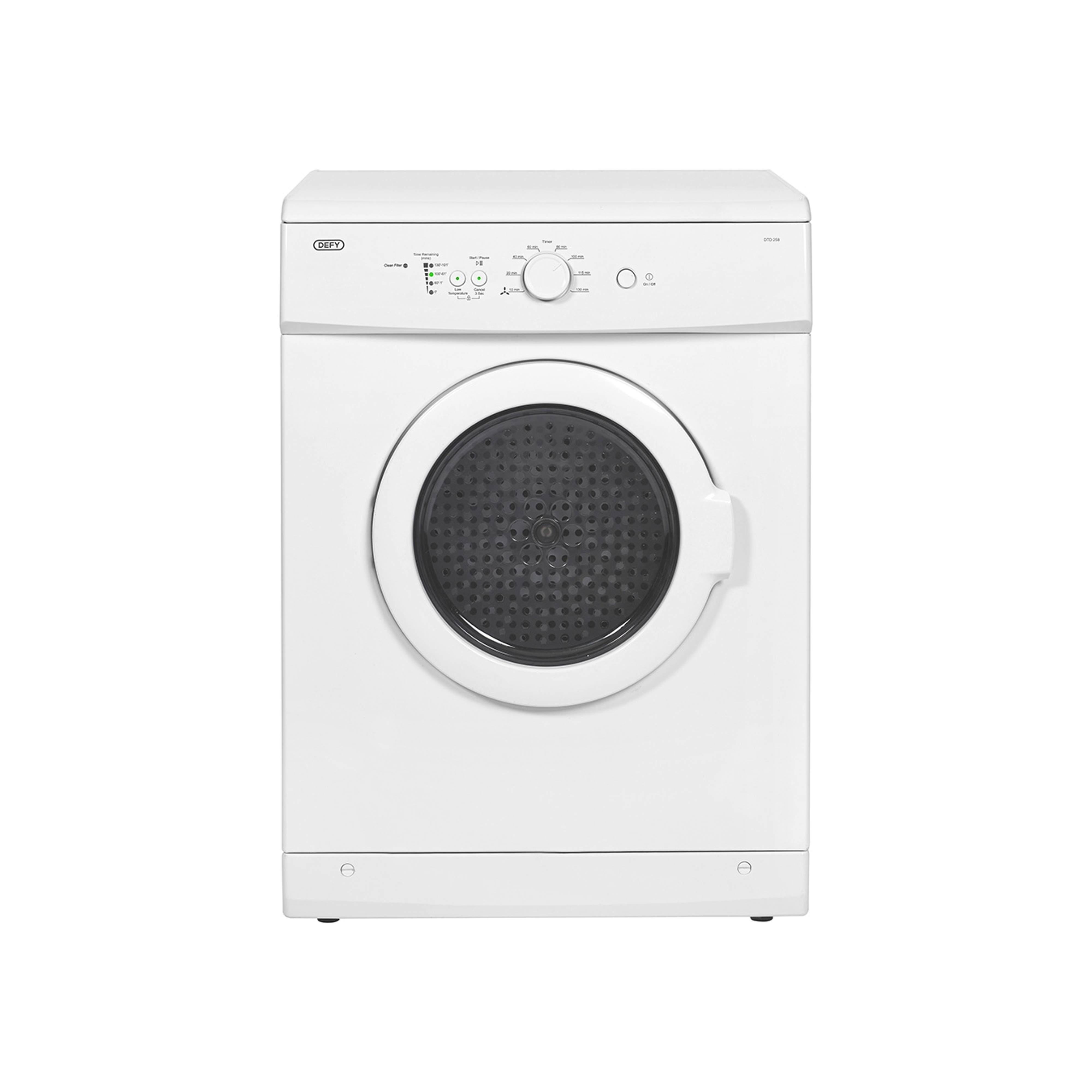 Defy 5kg Air-Vented Auto-Dryer - White